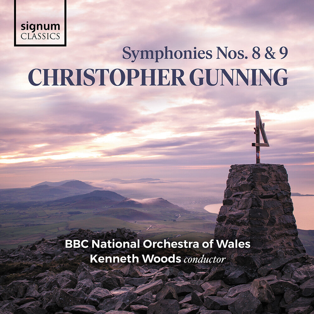 Christopher Gunning: Symphonies Nos. 8 & 9 Music CD