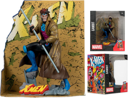 Marvel Collection 1:10th Wv6 - Gambit (x-men #1) - Marvel Collection 1:10th Wv6 - Gambit (x-men #1) - Collectibles