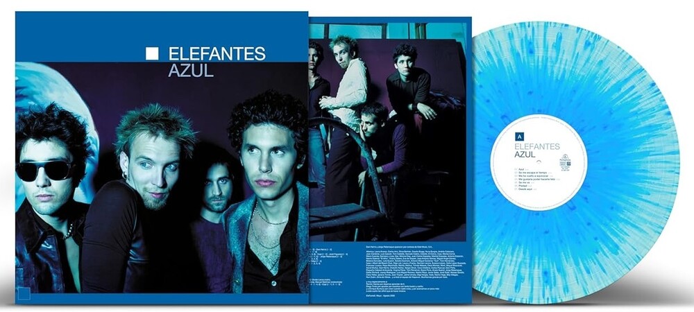 Azul 25 Aniversario - Blue Splatter Vinyl [LP] Vinyl Record