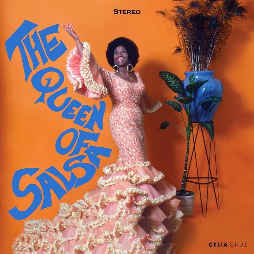 the album cover for Celia Cruz - The Queen Of Salsa