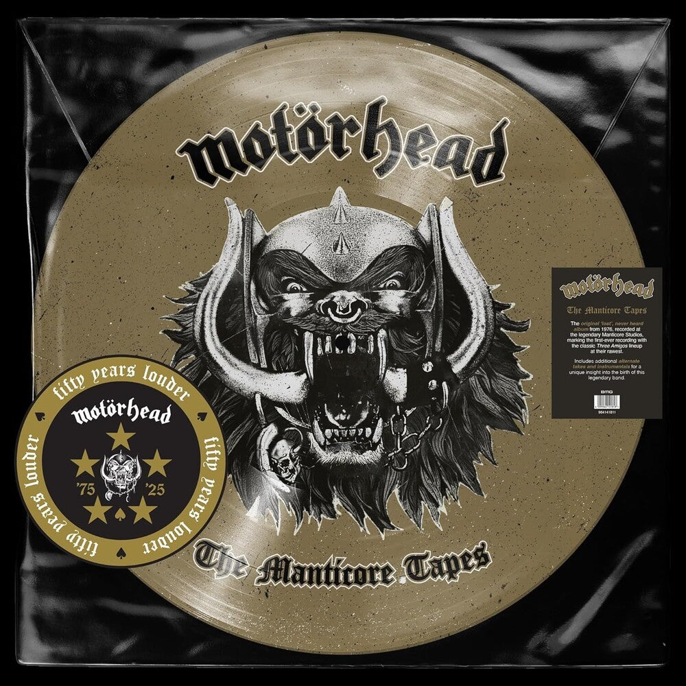 Motörhead - Manticore Tapes [Limited Edition Picture Disc] Vinyl Record