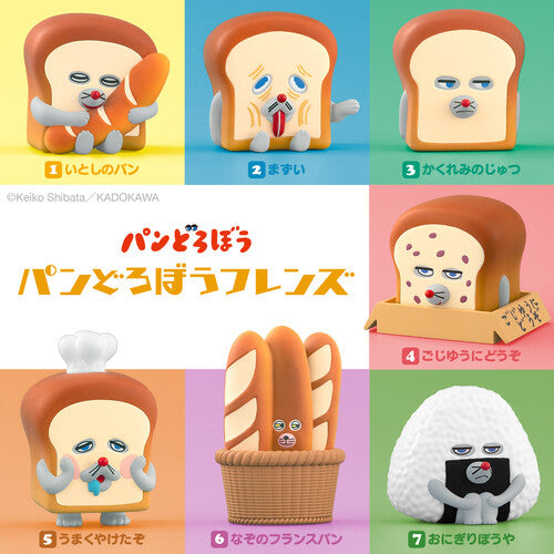 Shokugan Pan Dorobo Friends (box/12) Figure Disp - Shokugan Pan Dorobo Friends (box/12) Figure Disp - Collectibles