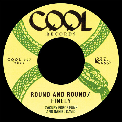 Zackey Force Funk / David,daniel - Round & Round B/w Finely - Vinyl Record