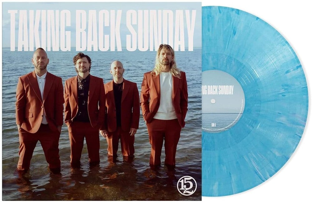 Taking Back Sunday - 152 [Blue Mix with White Marbled Vinyl ] Vinyl Record