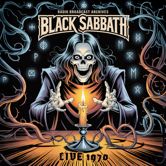 the album cover for Black Sabbath - Live 1970 / Radio Broadcast Archives