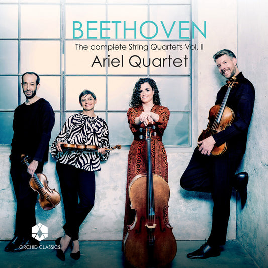 the album cover for Ariel Quartet - Beethoven: Complete String Quartets Vol. Ii