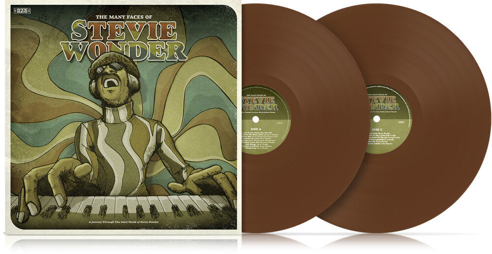 Many Faces Of Stevie Wonder / Various - Brown [LP] Vinyl Record