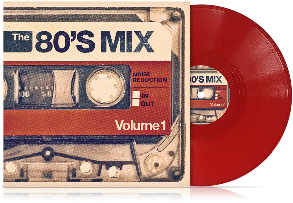 80s Mix Vol 1 / Various - Red Transparent Vinyl [LP] Vinyl Record