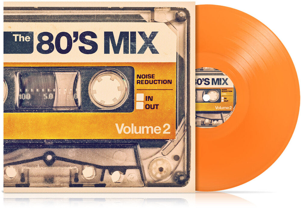 80s Mix Vol 2 / Various - Orange Transparent Vinyl [LP] Vinyl Record