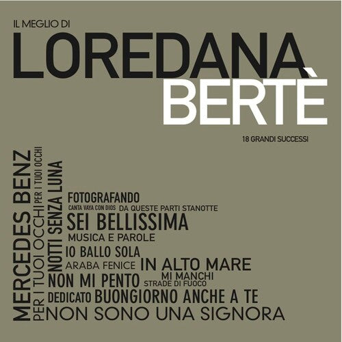 Berte,loredana - Il Meglio Di Loredana Berte - Music CD