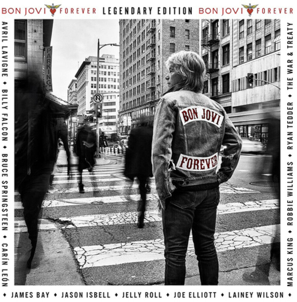 the album cover for Bon Jovi - Forever (Legendary Edition) (Stic) [With Booklet] (Shm)