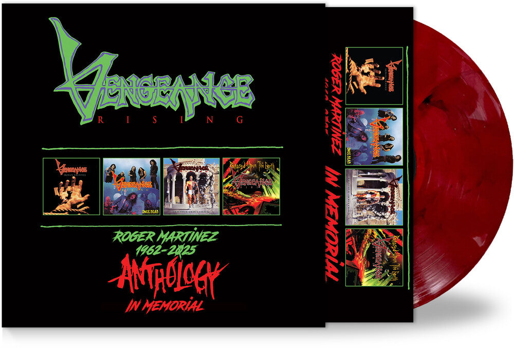 Vengeance Rising - Anthology - Blood Red/Black (Blk) [Colored Vinyl] [Limited Edition] Vinyl Record