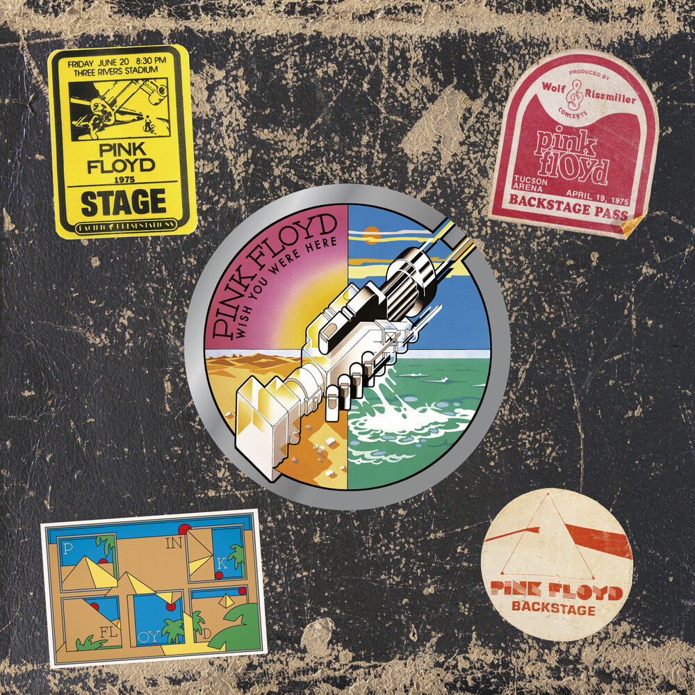 the album cover for Pink Floyd - Wish You Were Here (50th Anniversary)