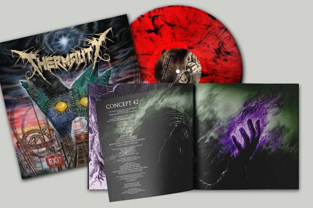 Concept 42 - Red/Black Marble (Blk) [Colored Vinyl] (Red) Vinyl Record