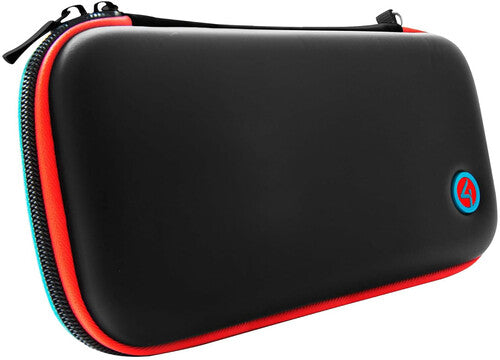 4gamers Swi Hard-shell Prem Tra Case Neon Red Blue - 4gamers Swi Hard-shell Prem Tra Case Neon Red Blue - Game Accessories