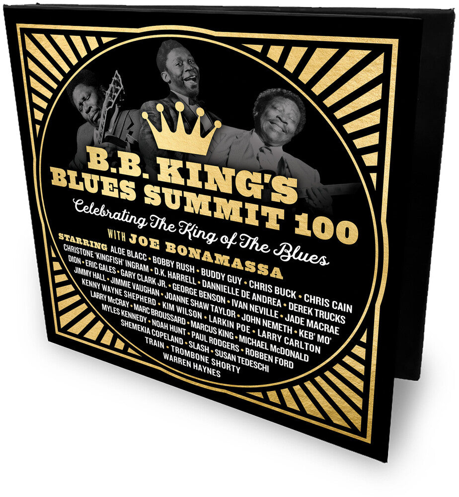 Pre-Order: Joe Bonamassa - B.B. King's Blues Summit 100 [2xCD - Hard Cover book with 2 disc trays, 40 page booklet, foil on cover] Music CD