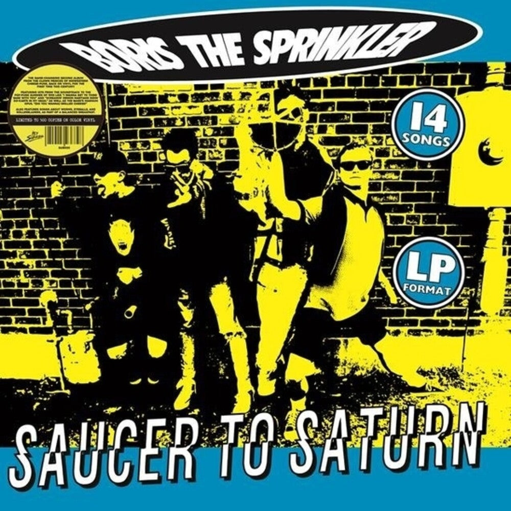 Boris The Sprinkler - Saucer To Saturn [Colored Vinyl] (Spla) Vinyl Record