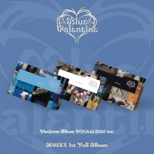Nmixx - Blue Valentine - Platform Album Poca Qr Card Album - Digital