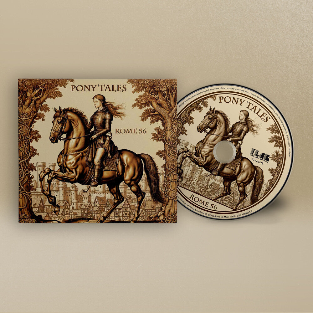 the album cover for Rome 56 - Pony Tales