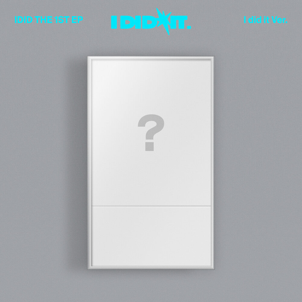 The 1st Ep [I Did It.] ['I Did It.' Ver.] Music CD