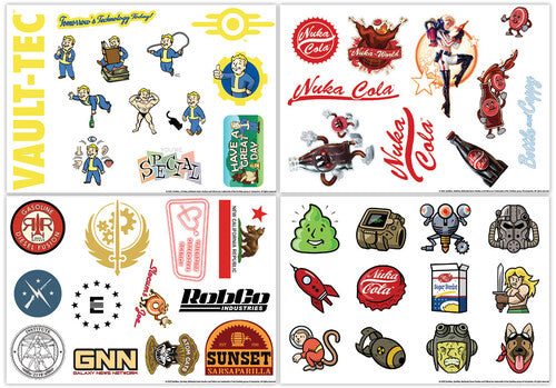 Fallout Tech Decals - Fallout Tech Decals - Collectibles