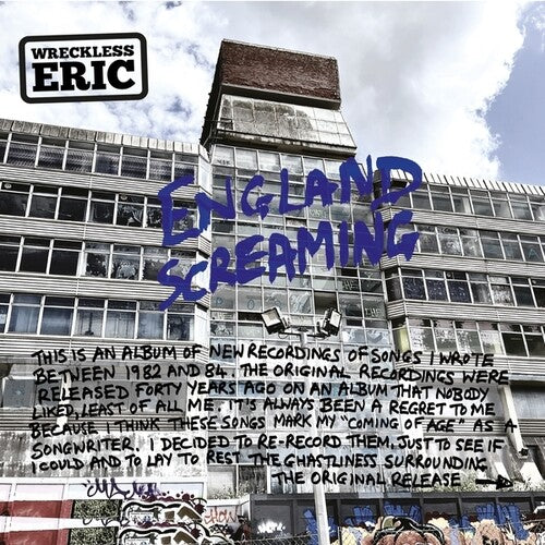 Wreckless Eric - England Screaming - Music CD