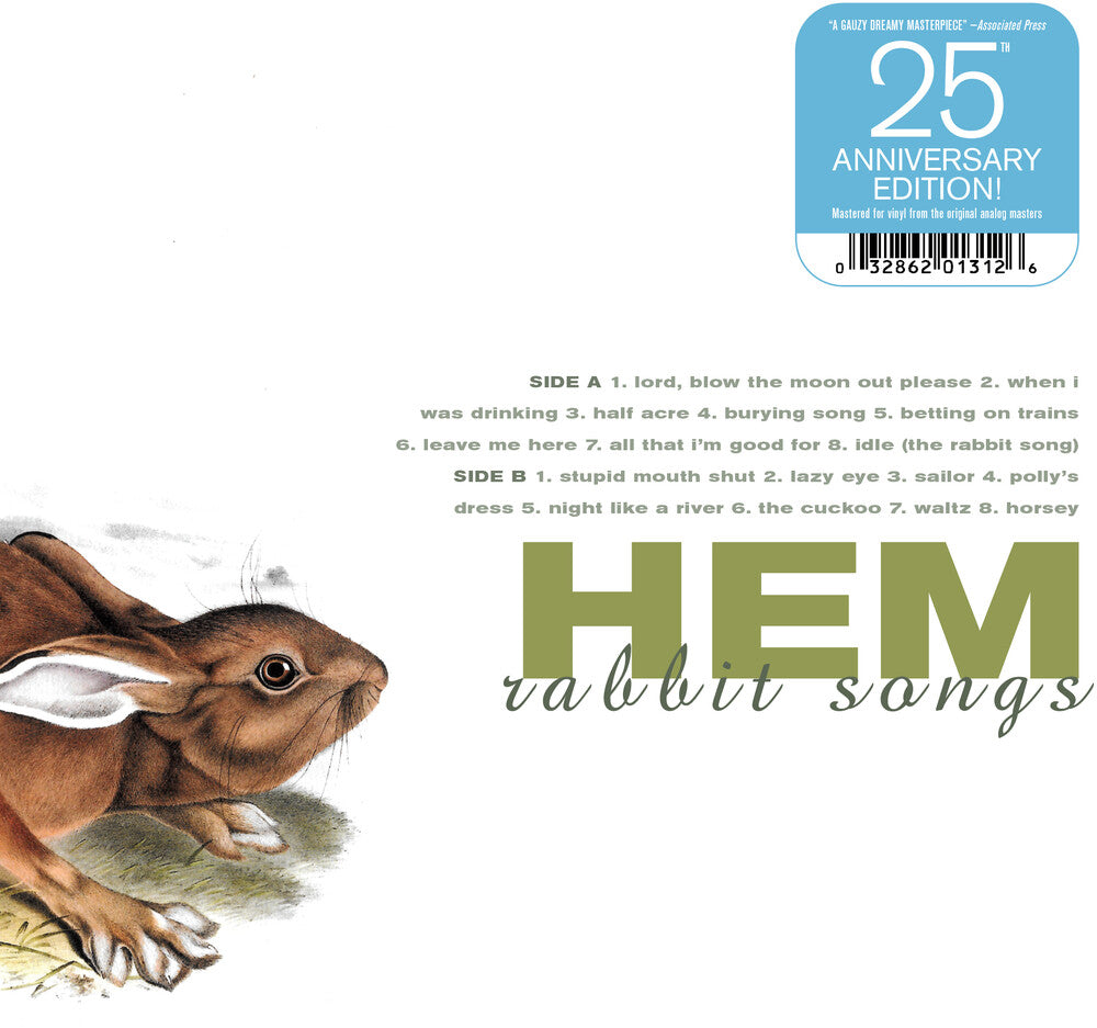 Hem - Rabbit Songs (25th Anniversary) [LP] Vinyl Record
