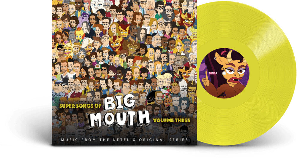 Big Mouth Cast - Super Songs Of Big Mouth Vol. 3 - O.S.T. [Colored Vinyl] Vinyl Record