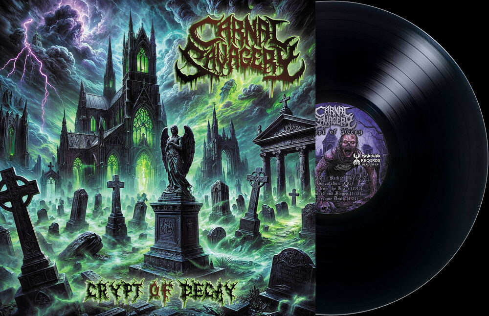 Carnal Savagery - Crypt Of Decay [Limited Edition] Vinyl Record