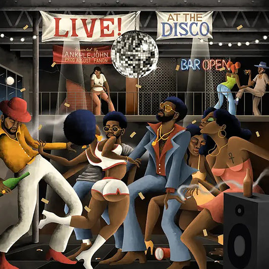 Ankhlejohn / August Fanon - Live At The Disco [Limited Edition] Vinyl Record
