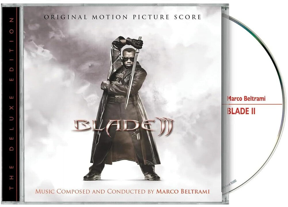 the album cover for Marco Beltrami - Blade II (Original Soundtrack) [Deluxe 2CD]