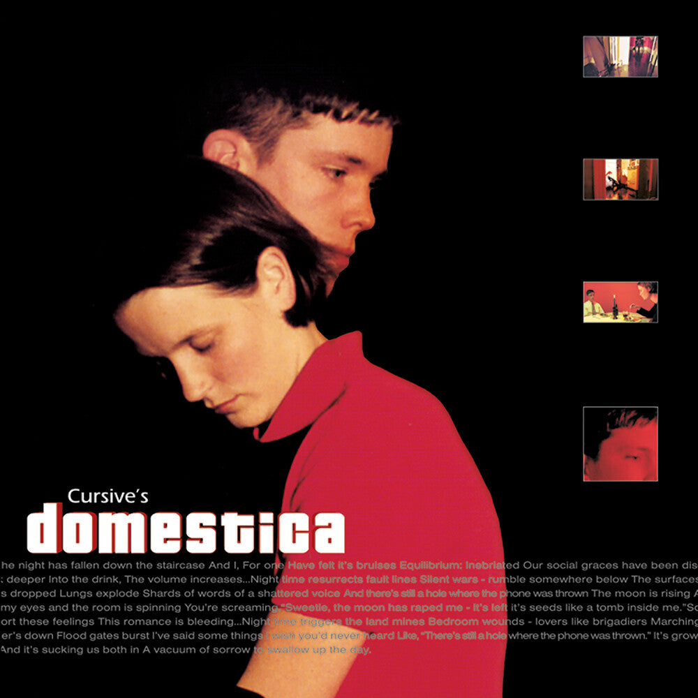 Cursive - Domestica - Red [Colored Vinyl] (Red) Vinyl Record