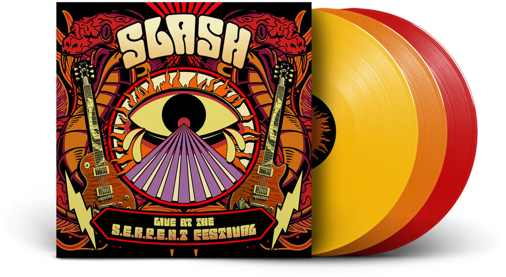 Slash - Live at the S.E.R.P.E.N.T Festival [Tri-Color 3LP] Vinyl Record