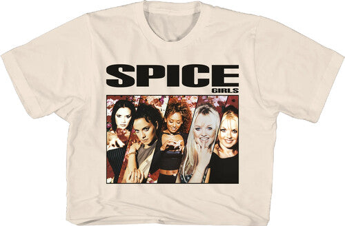 Spice Girls Group Photo Cropped Tshirt 3xl Natural - Spice Girls Group Photo Cropped Tshirt 3xl Natural - Apparel
