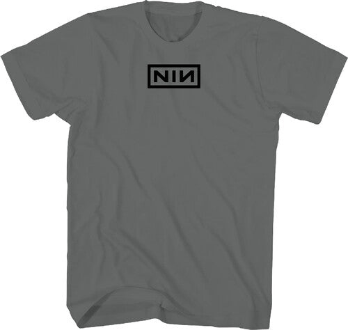 Nine Inch Nails High Density Tshirt Lrg Charcoal - Nine Inch Nails High Density Tshirt Lrg Charcoal - Apparel