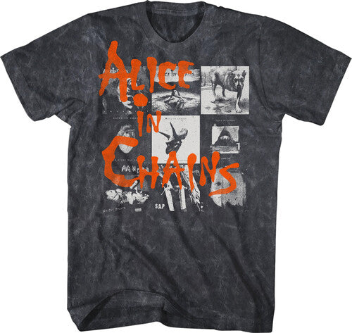 Alice In Chains Album Covers Min Wsh Tshirt 3xl Bk - Alice In Chains Album Covers Min Wsh Tshirt 3xl Bk - Apparel