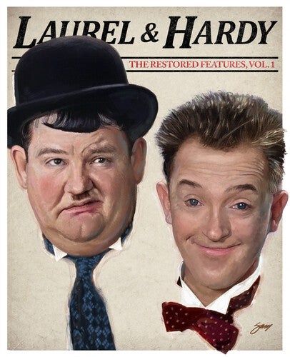 Laurel & Hardy - The Restored Features Volume 1 - Laurel & Hardy - The Restored Features Volume 1 - Blu-ray
