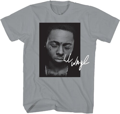 Lil Wayne Best Rapper Photo Tshirt Large Gravel - Lil Wayne Best Rapper Photo Tshirt Large Gravel - Apparel