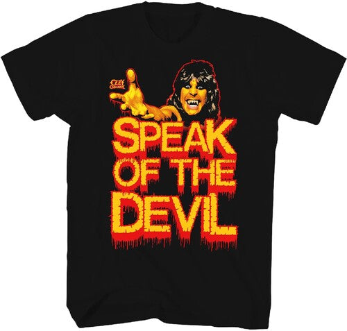 Ozzy Osborne Speak Of The Devil Tshirt Xlg Black - Ozzy Osborne Speak Of The Devil Tshirt Xlg Black - Apparel
