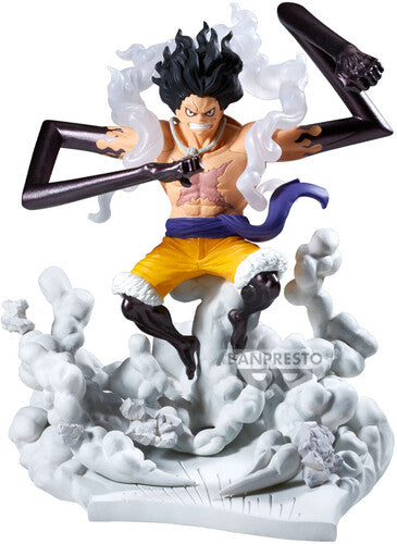 One Piece Senkozekkei Monkey D Luffy Gear4 Statue - One Piece Senkozekkei Monkey D Luffy Gear4 Statue - Collectibles