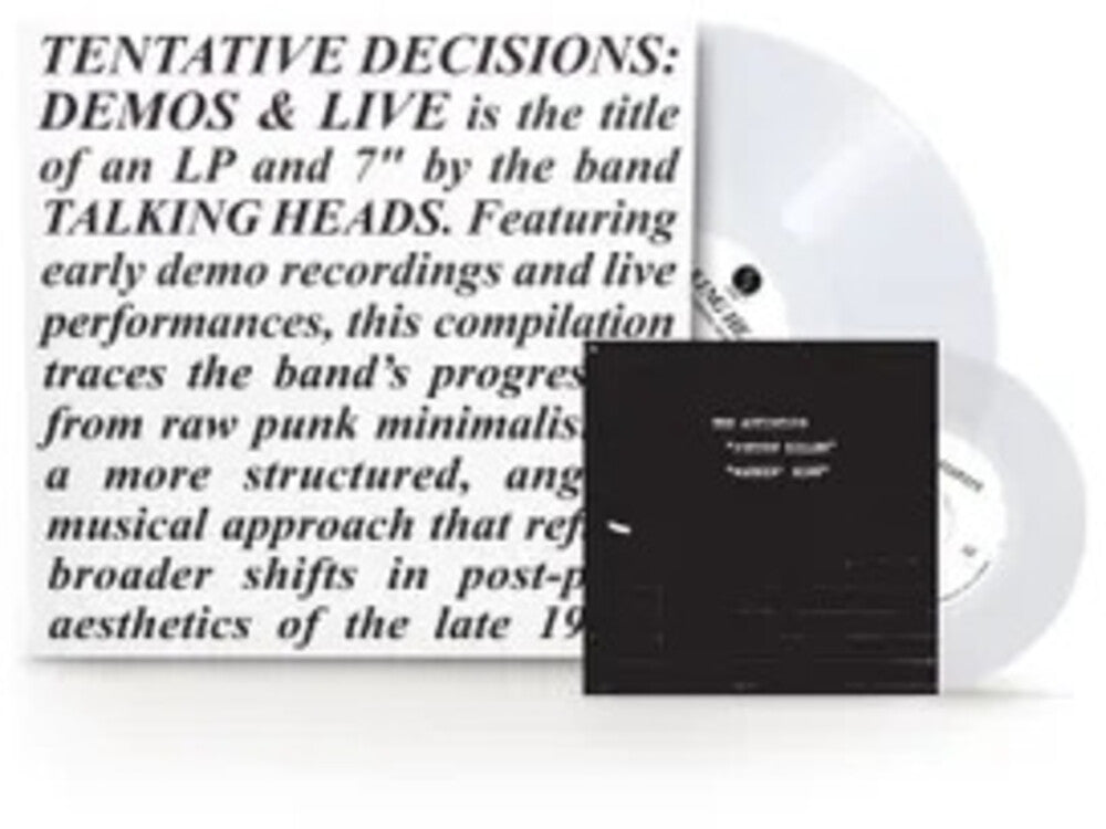 Talking Heads - Tentative Decisions: Demos & Live [RSD] Vinyl Record