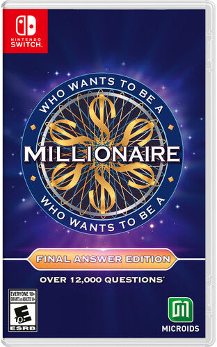 Nintendo Switch Who Wants To Be A Millionaire Final Answer - Video Game