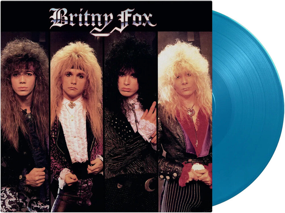 Britny Fox - Britny Fox [180 Gram Blue Vinyl] Vinyl Record