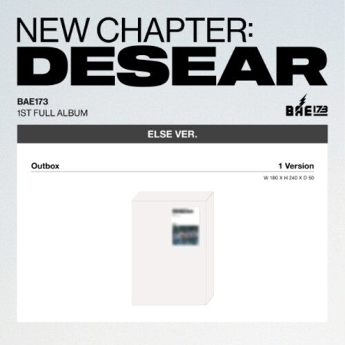 Bae173 - New Chapter: Desear - Else Version - Digital