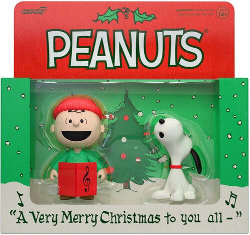 Peanuts Reaction Figures - 2 Pk Charlie Brown And - Peanuts Reaction Figures - 2 Pk Charlie Brown And - Collectibles