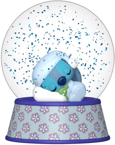 Pop Mini Glitter Globe Stitch - Pop Mini Glitter Globe Stitch Sleeping Stitch - Collectibles