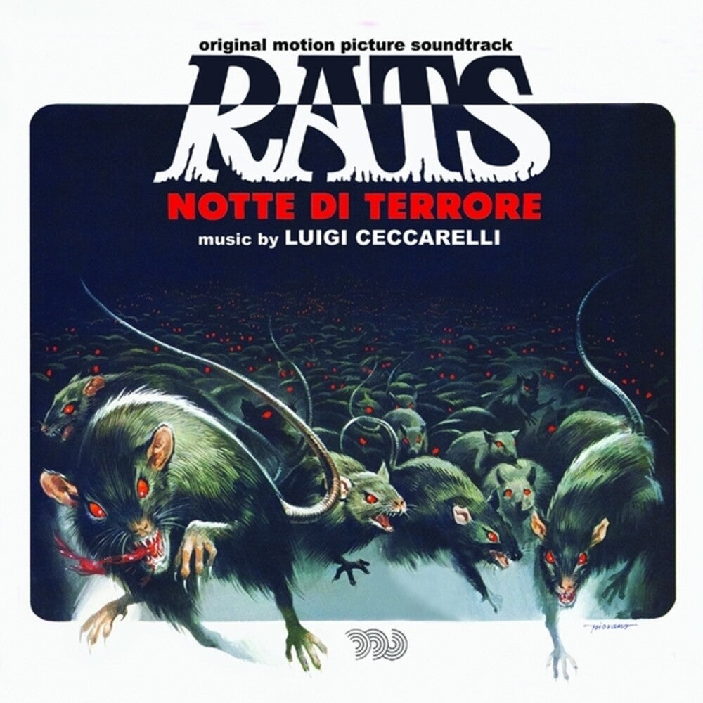 Rats Notte Di Terrore - O.S.T. [Colored Vinyl] (Wht) (Ita) Vinyl Record