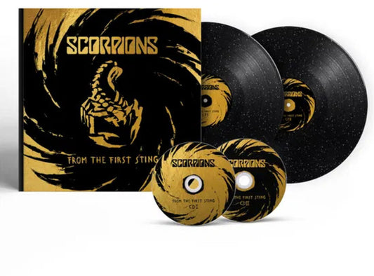 Scorpions - From The First Sting (W/Cd) (Blk) [Colored Vinyl] [Deluxe] Vinyl Record
