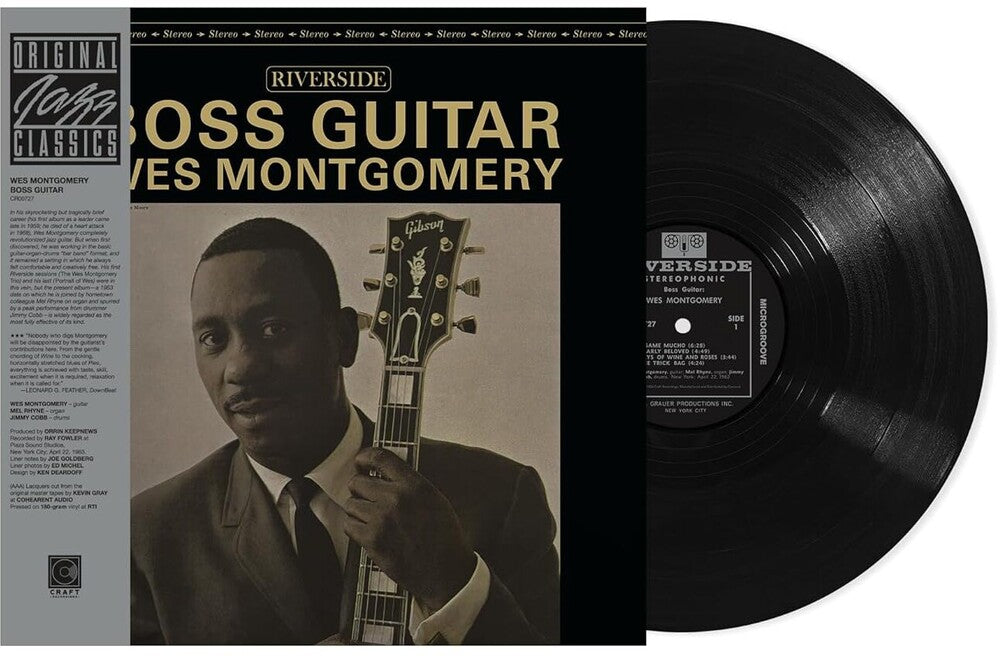 Wes Montgomery - Boss Guitar (Original Jazz Classics Series)  -  [180g LP] Vinyl Record
