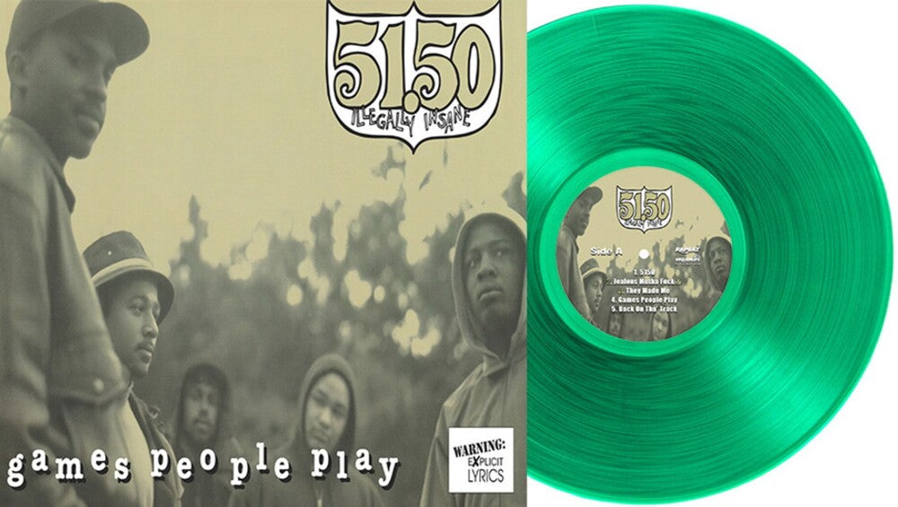 51.50 - Games People Play - Green [Colored Vinyl] (Grn) Vinyl Record